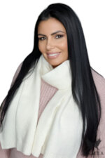 Дамски шал KAMEA в цвят екрю