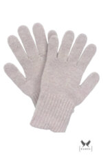 Дамски ръкавици KAMEA в цвят розов меланж