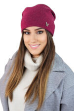 Стилна дамска шапка КАМЕА в цвят фуксия - модел LILY