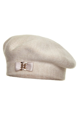 Елегантна дамска барета Tessa в бежово